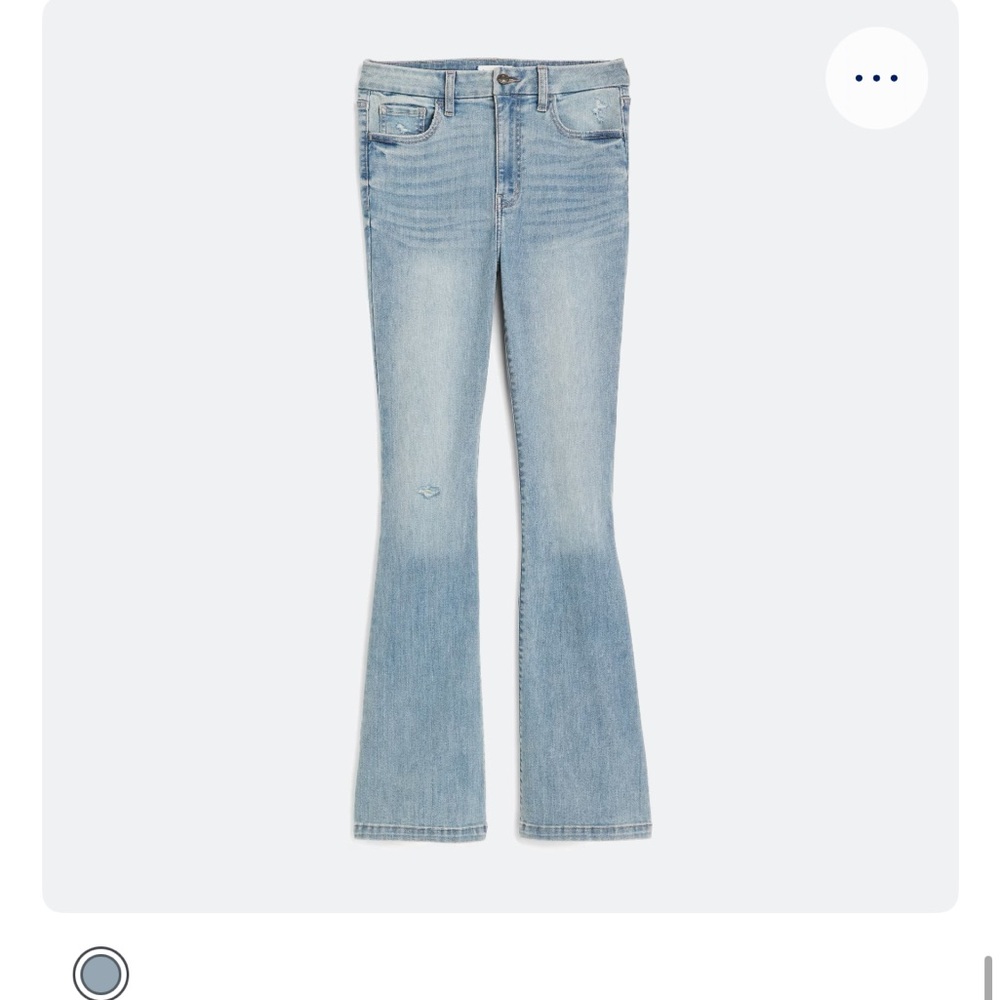 Classic Light Blue Women's Flare Jeans